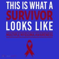 Survivor Warrior Multiple Myeloma Awareness Burgundy Ribbon Gift Mousepad thumb 1
