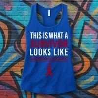 Survivor Warrior Multiple Myeloma Awareness Burgundy Ribbon Gift Women's Tank Top thumb 3