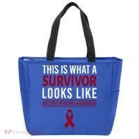 Survivor Warrior Multiple Myeloma Awareness Burgundy Ribbon Gift Tote Bag thumb 0