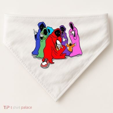Shadow Wizard Money Gang We Love Casting Spells Funny Meme Shadow Wizard USA-Made Doggie Bandana