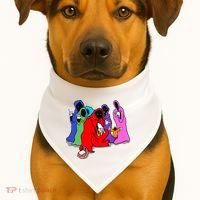 Shadow Wizard Money Gang We Love Casting Spells Funny Meme Shadow Wizard USA-Made Doggie Bandana thumb 1