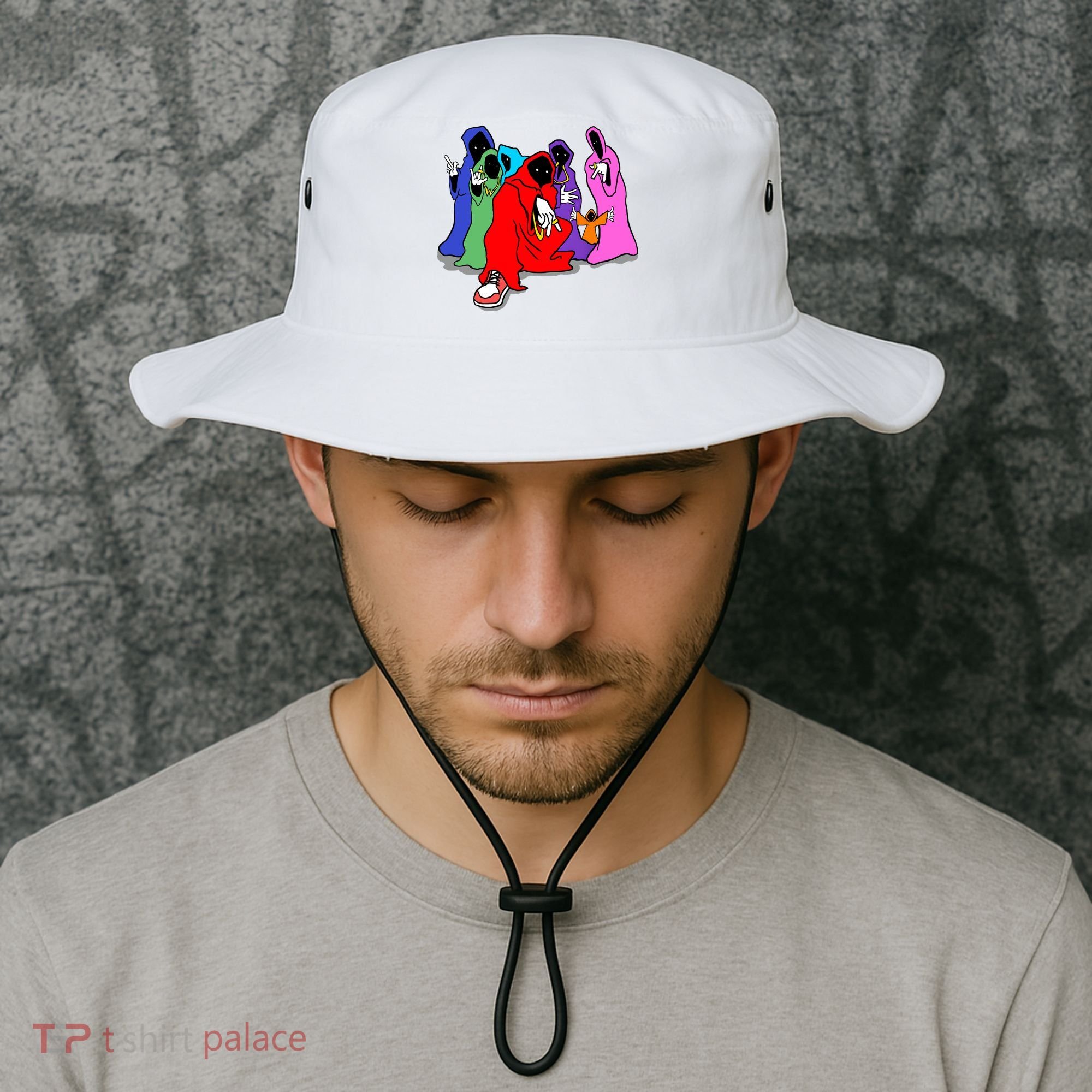 Shadow Wizard Money Gang We Love Casting Spells Funny Meme Shadow Wizard Bucket Hat
