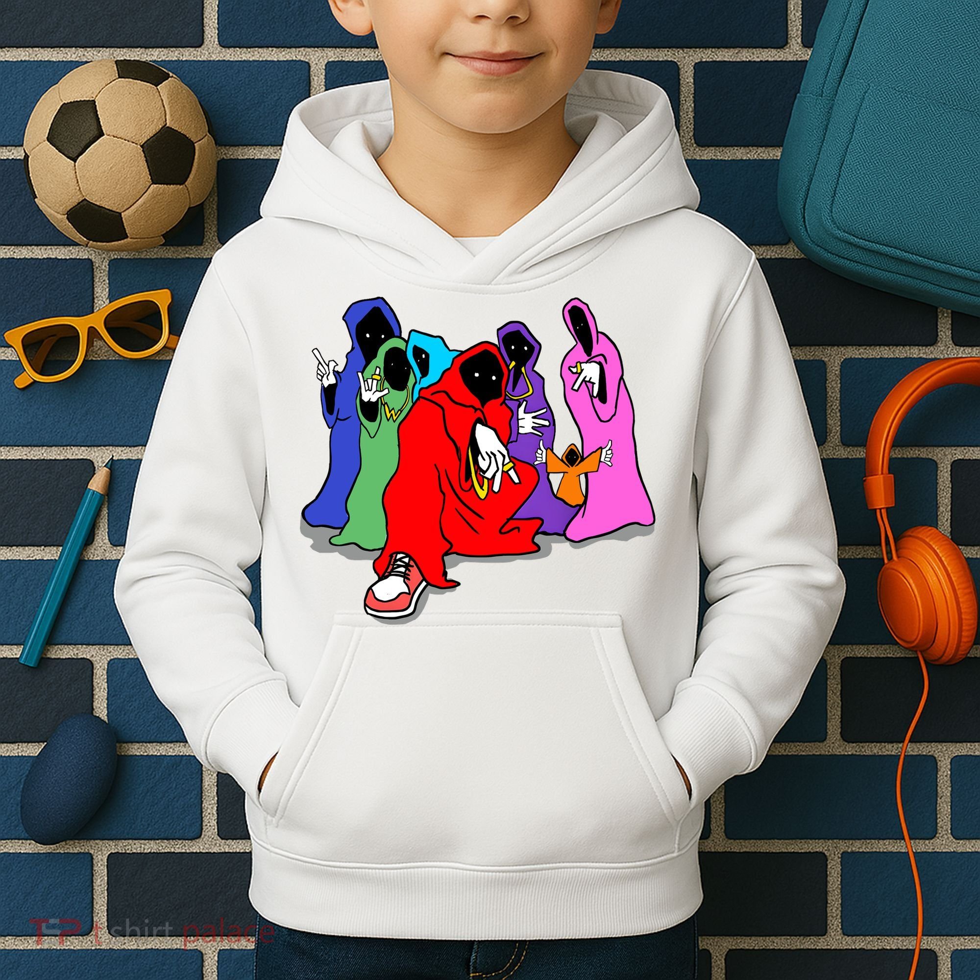 Shadow Wizard Money Gang We Love Casting Spells Funny Meme Shadow Wizard Kids Hoodie