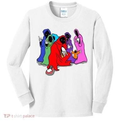 Shadow Wizard Money Gang We Love Casting Spells Funny Meme Shadow Wizard Kids Long Sleeve Shirt