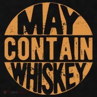 Sarcastic Whiskey May Contain Whiskey Lover Funny Whiskey Ladies PosiCharge Tri-Blend Wicking Tank thumb 2
