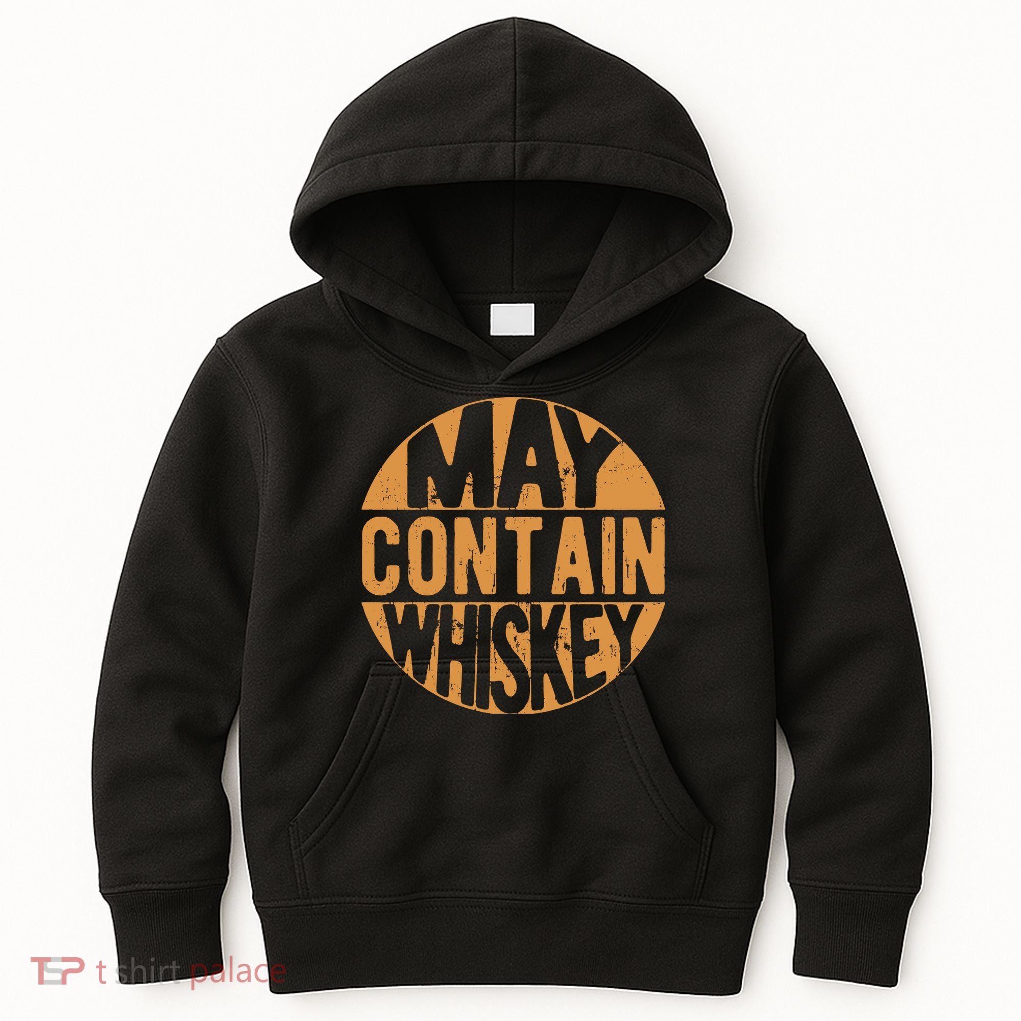 Sarcastic Whiskey May Contain Whiskey Lover Funny Whiskey Kids Hoodie