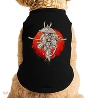Samurai Warrior Monkey King Doggie Tank thumb 0