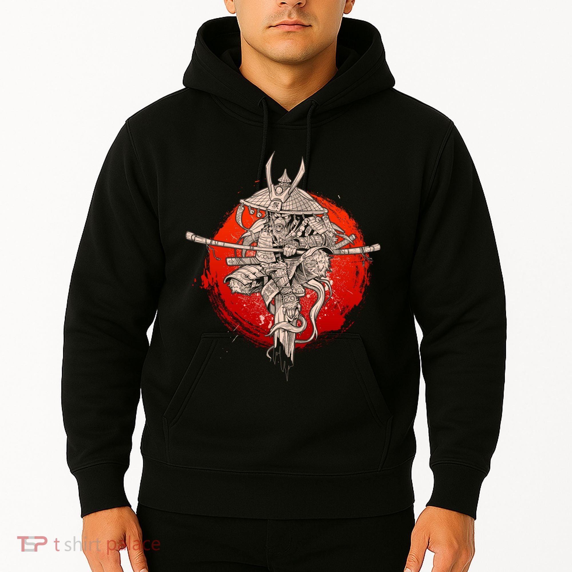 Samurai Warrior Monkey King Hoodie