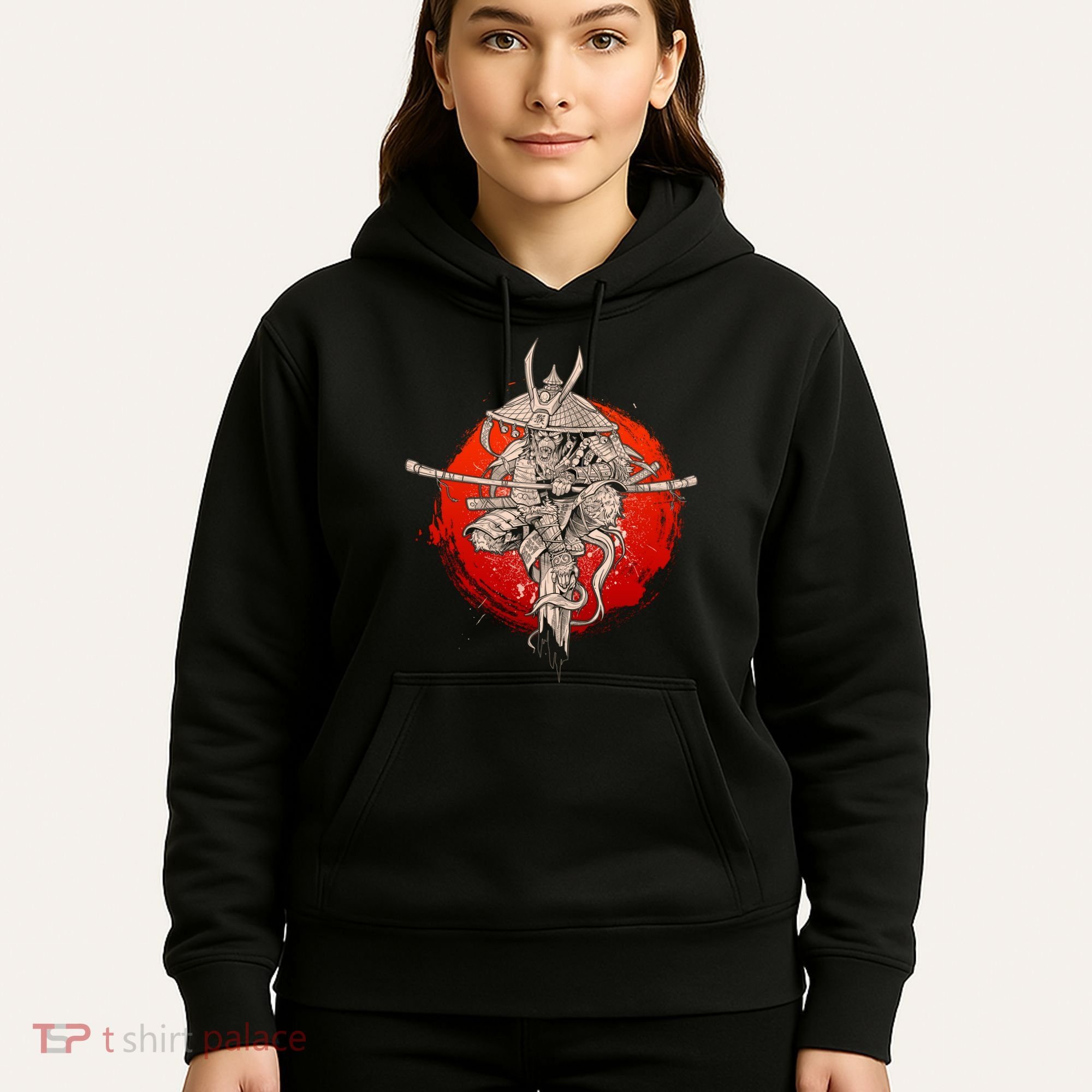 Samurai Warrior Monkey King Hoodie
