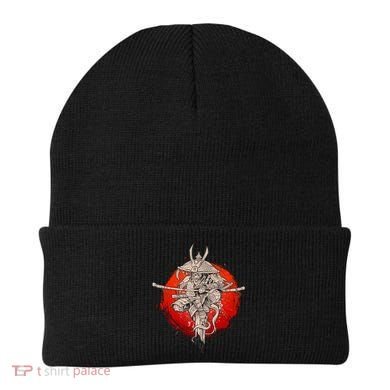 Samurai Warrior Monkey King Beanie
