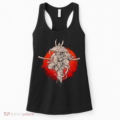 Samurai Warrior Monkey King Women's Tank Top