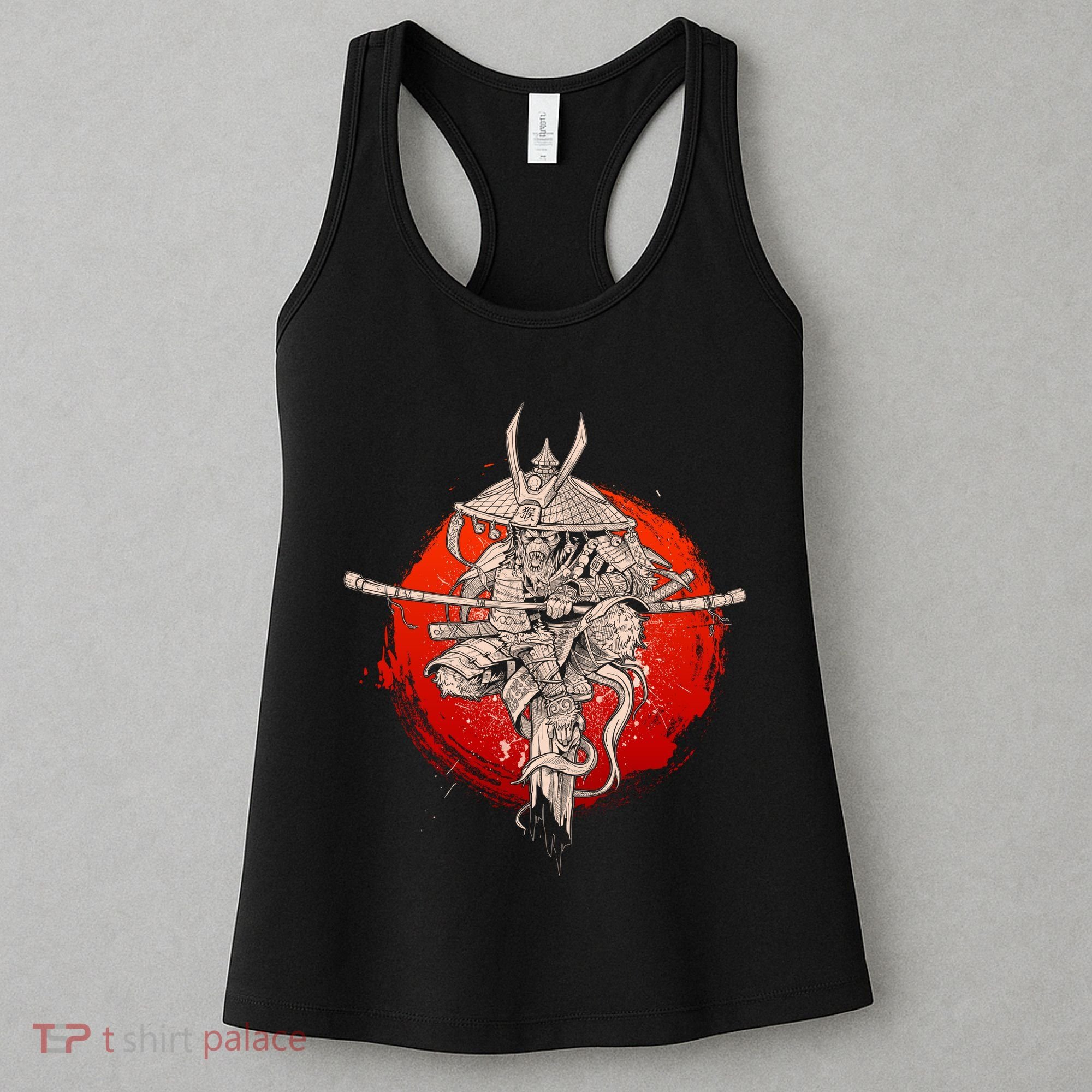 Samurai Warrior Monkey King Women's Tank Top