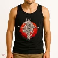 Samurai Warrior Monkey King Tank Top thumb 3