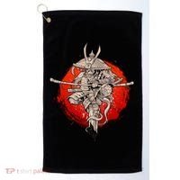 Samurai Warrior Monkey King Golf Towel thumb 0
