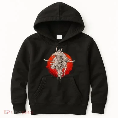 Samurai Warrior Monkey King Kids Hoodie