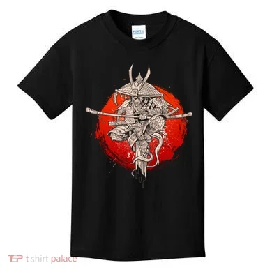 Samurai Warrior Monkey King Kids T-Shirt