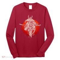 Samurai Warrior Monkey King Long Sleeve Shirt thumb 0