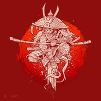 Samurai Warrior Monkey King Long Sleeve Shirt thumb 2