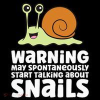 Snails Warning May Spontaneously Talk About Snails Mousepad thumb 1