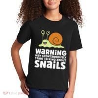 Snails Warning May Spontaneously Talk About Snails Kids T-Shirt thumb 2