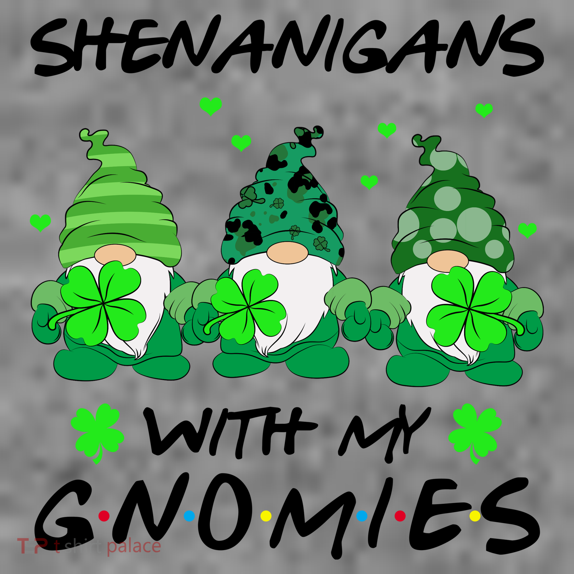 Shenanigans With My Gnomies Shamrock St Patricks Day Sweatshirt