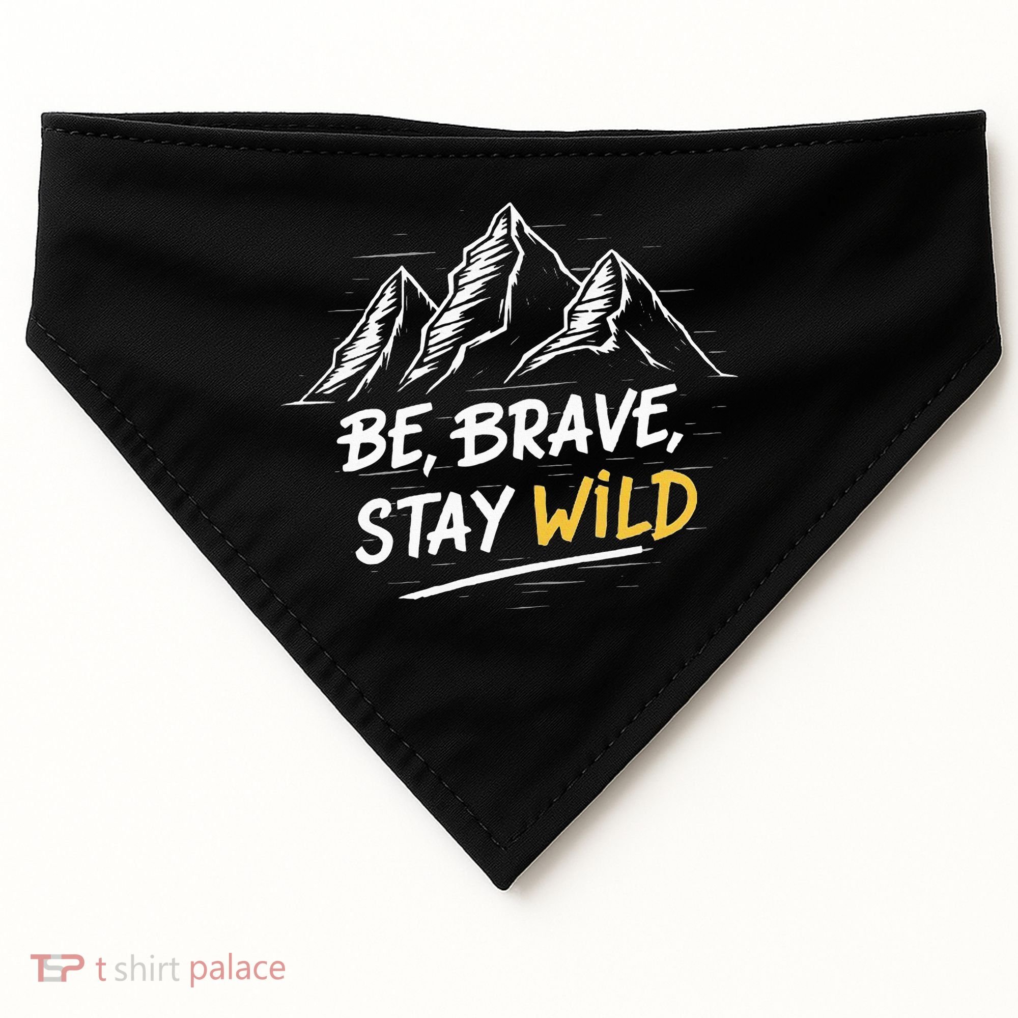 Stay Wild Merch Ben Azelart USA-Made Doggie Bandana