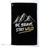 Stay Wild Merch Ben Azelart Golf Towel thumb 0