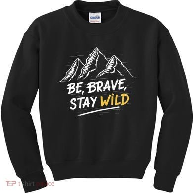 Stay Wild Merch Ben Azelart Kids Sweatshirt