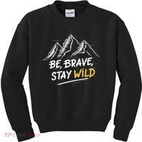 Stay Wild Merch Ben Azelart Kids Sweatshirt thumb 0