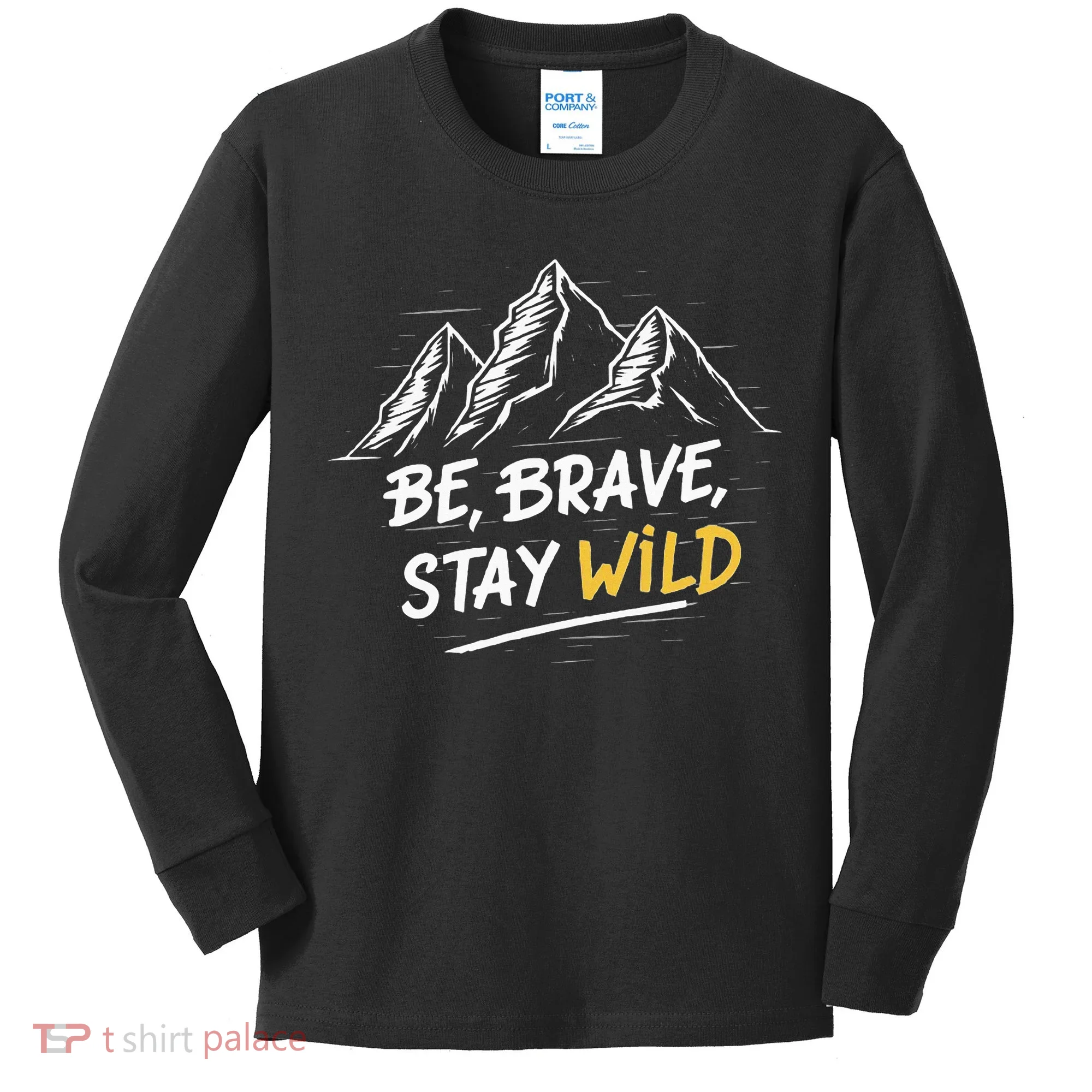 Stay Wild Merch Ben Azelart Kids Long Sleeve Shirt