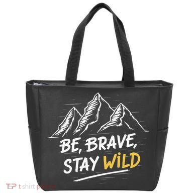 Stay Wild Merch Ben Azelart Tote Bag