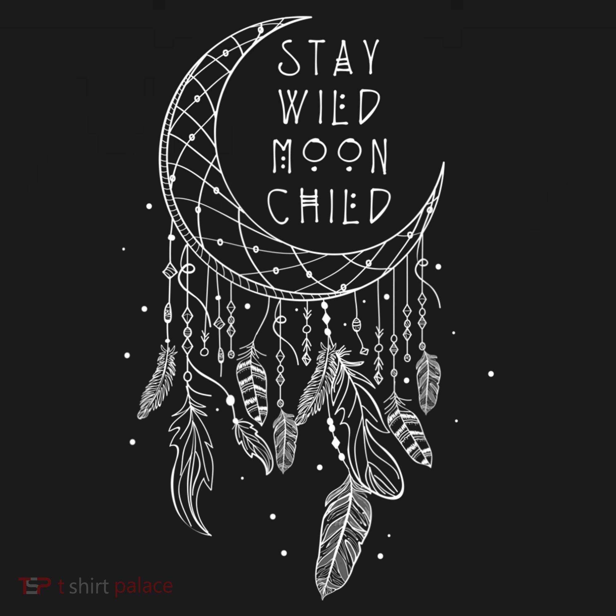 Stay Wild Moon Gift Child Dream Catcher Gift Apron