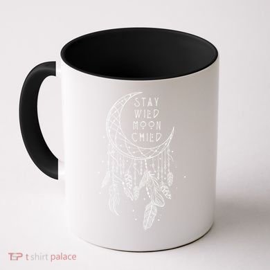 Stay Wild Moon Gift Child Dream Catcher Gift Coffee Mug