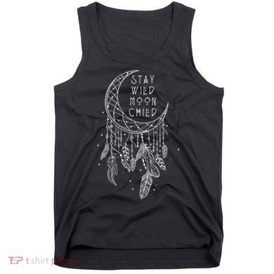 Stay Wild Moon Gift Child Dream Catcher Gift Tank Top