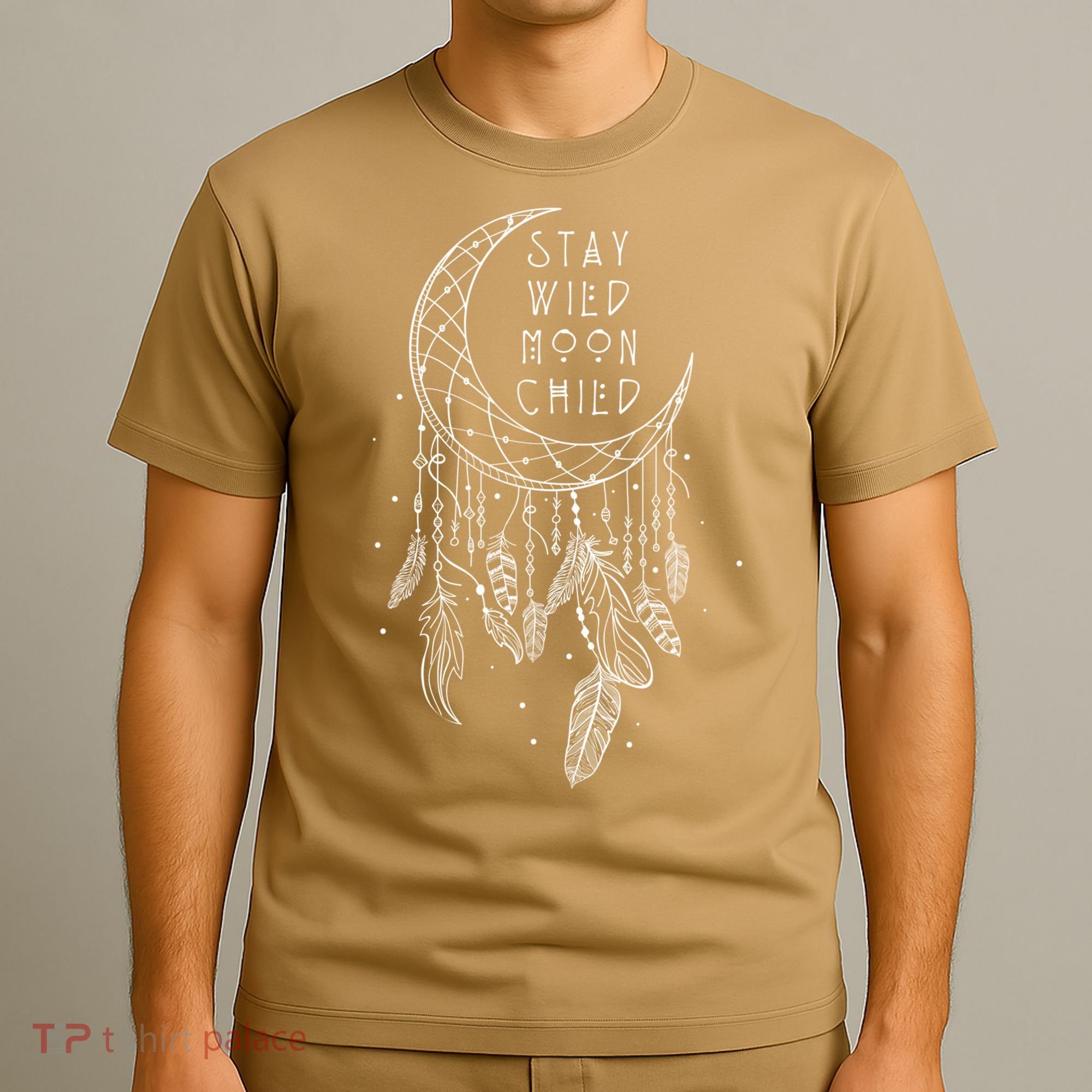 Stay Wild Moon Gift Child Dream Catcher Gift T-Shirt