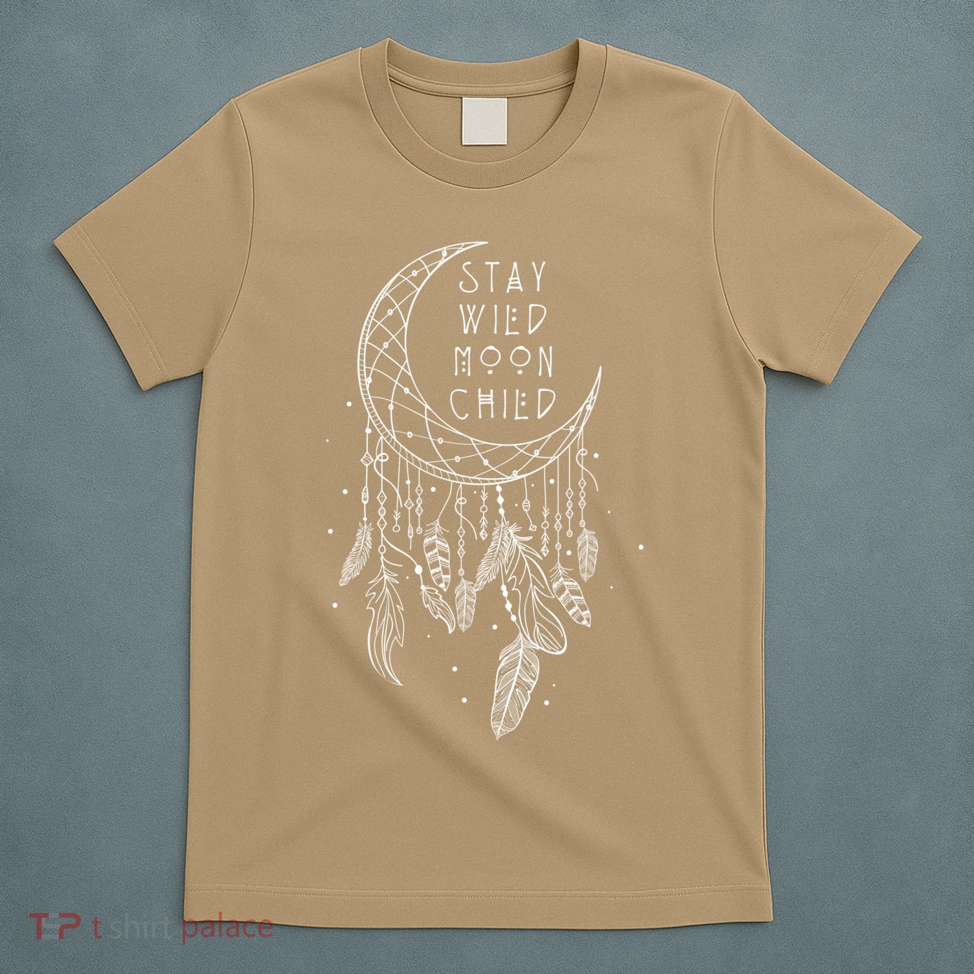 Stay Wild Moon Gift Child Dream Catcher Gift T-Shirt