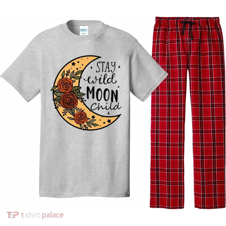 Stay Wild Moon Child Pajama Set