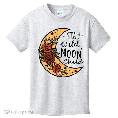 Stay Wild Moon Child Kids T-Shirt