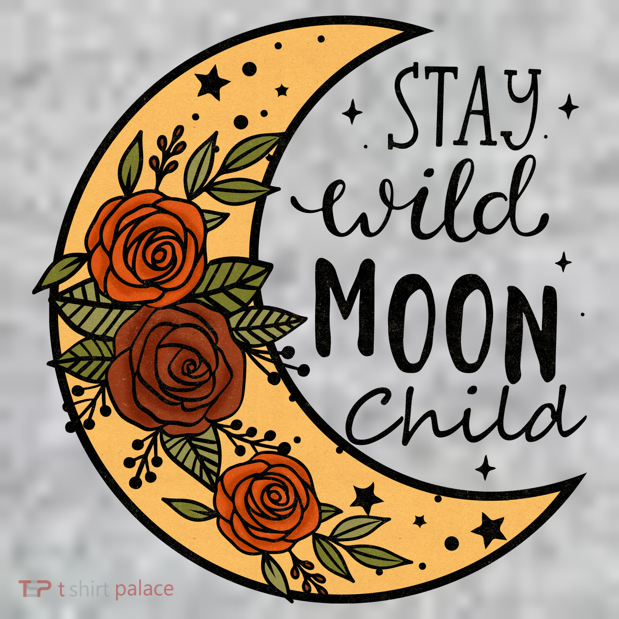 Stay Wild Moon Child Kids T-Shirt