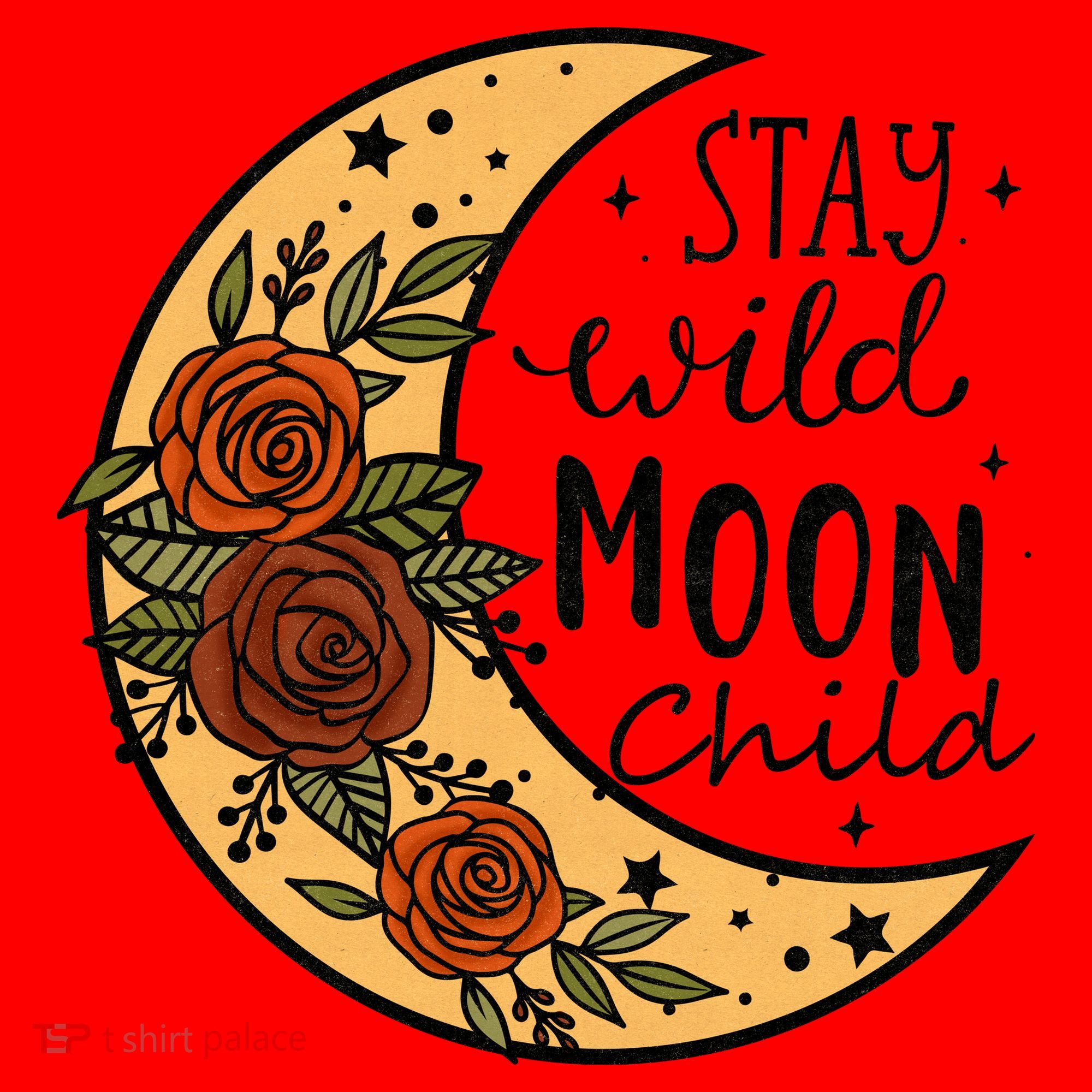 Stay Wild Moon Child Santa Hat