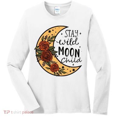 Stay Wild Moon Child Women's Long Sleeve Shirt