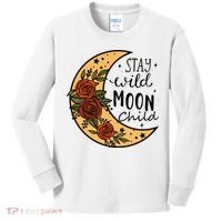 Stay Wild Moon Child Kids Long Sleeve Shirt thumb 0
