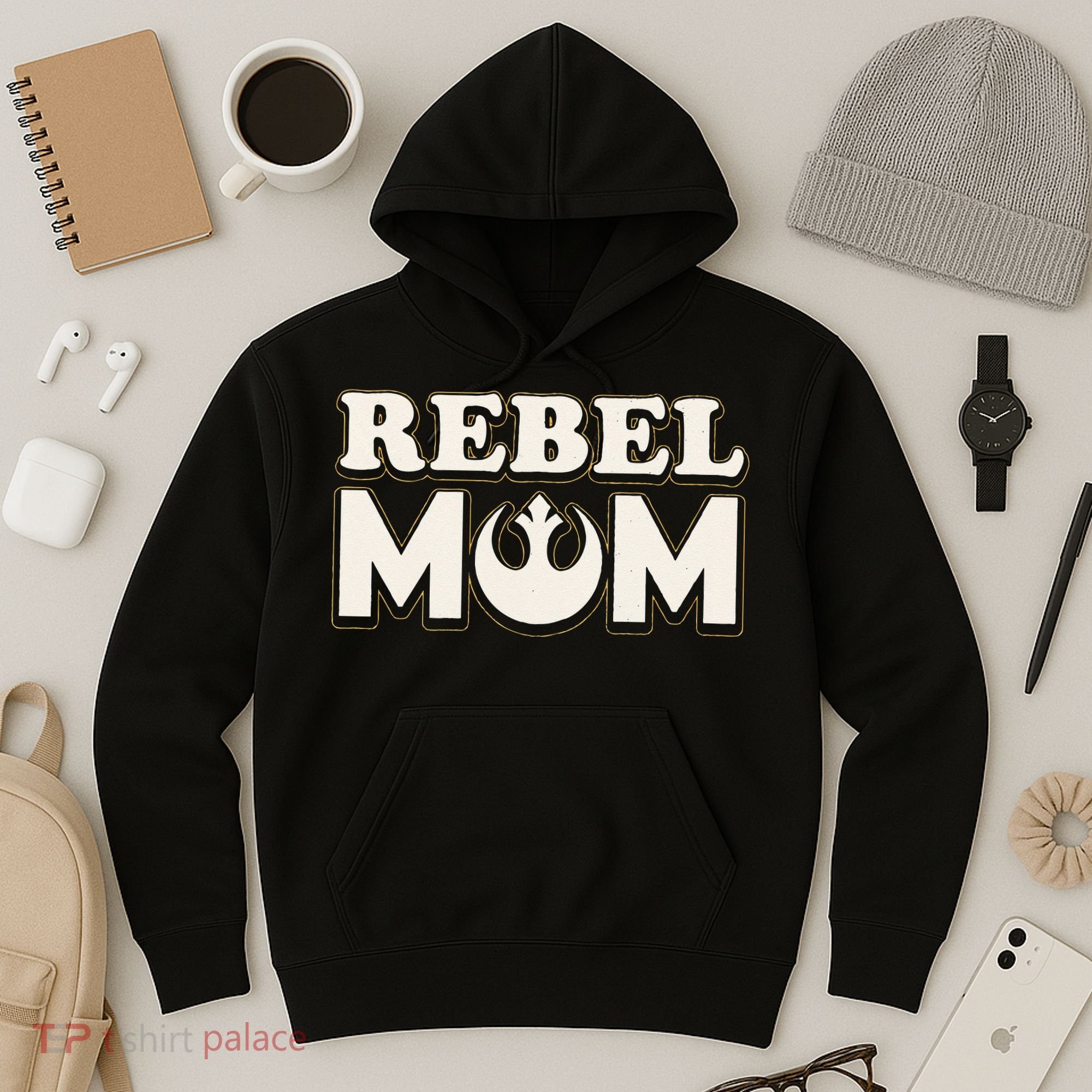 Star Wars Mother's Day Rebel Mom Hoodie