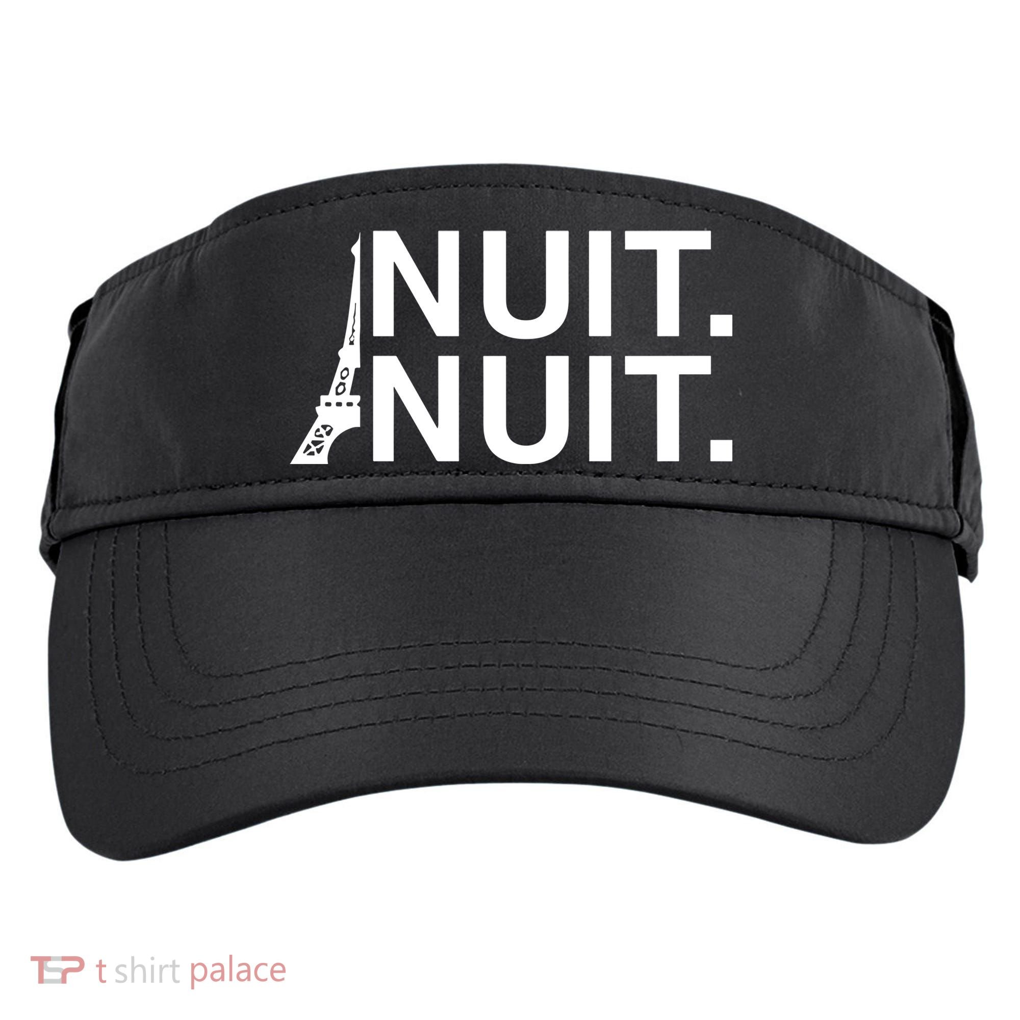 StephS Waering Nuit Nuit Paris Adult Drive Performance Visor