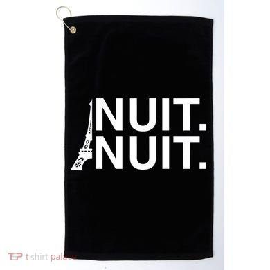 StephS Waering Nuit Nuit Paris Golf Towel