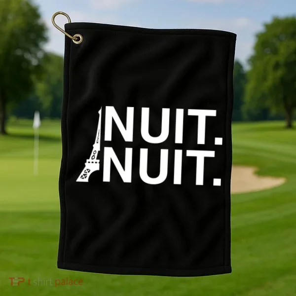 StephS Waering Nuit Nuit Paris Golf Towel