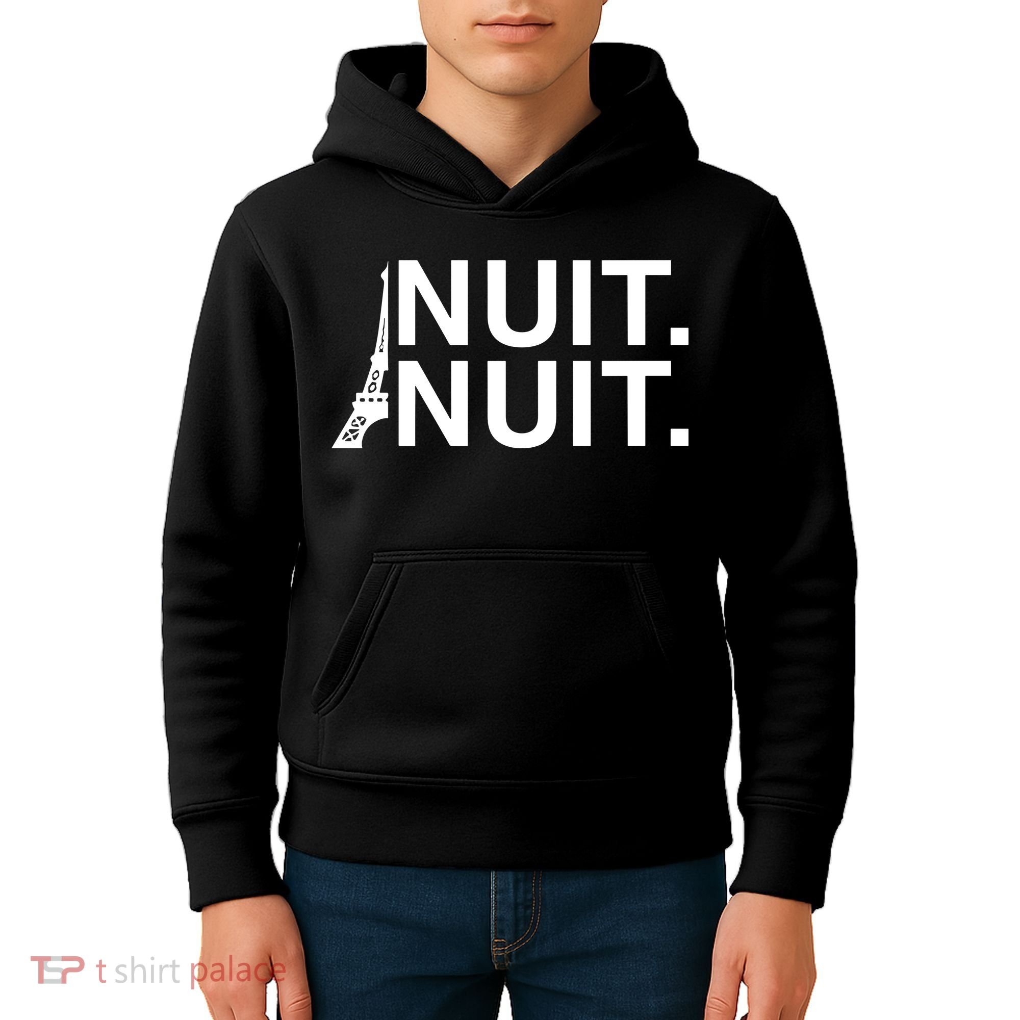 StephS Waering Nuit Nuit Paris Kids Hoodie
