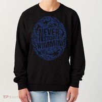 Shark Week: Never Stop Swimming Gift Women's Sweatshirt thumb 0