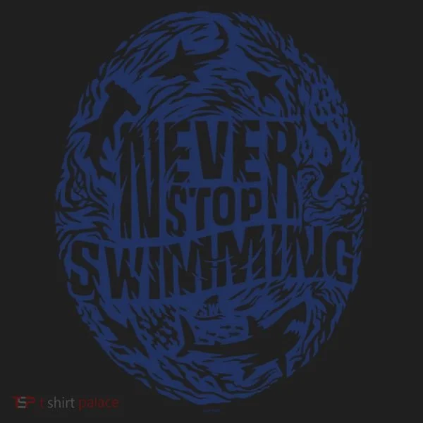 Shark Week: Never Stop Swimming Gift Women's Sweatshirt