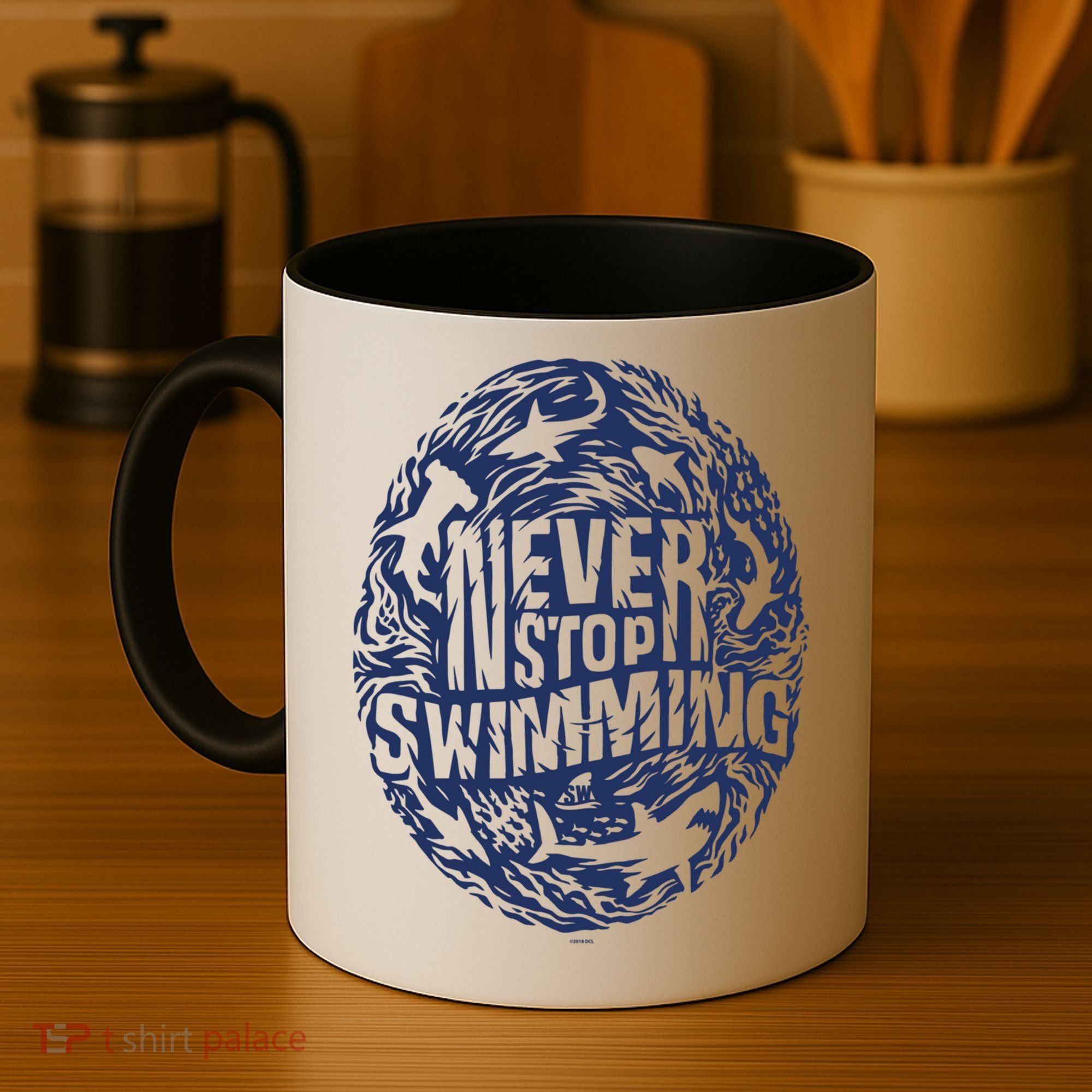 Shark Week: Never Stop Swimming Gift Coffee Mug